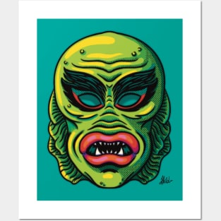 The Creature Mask Posters and Art